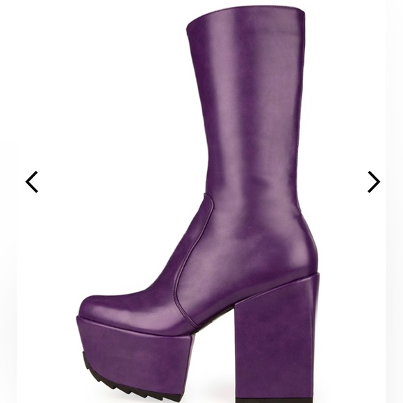 NWT LAMODA MAGNOLIA PLATFORM BOOTS - Picture 2 of 3